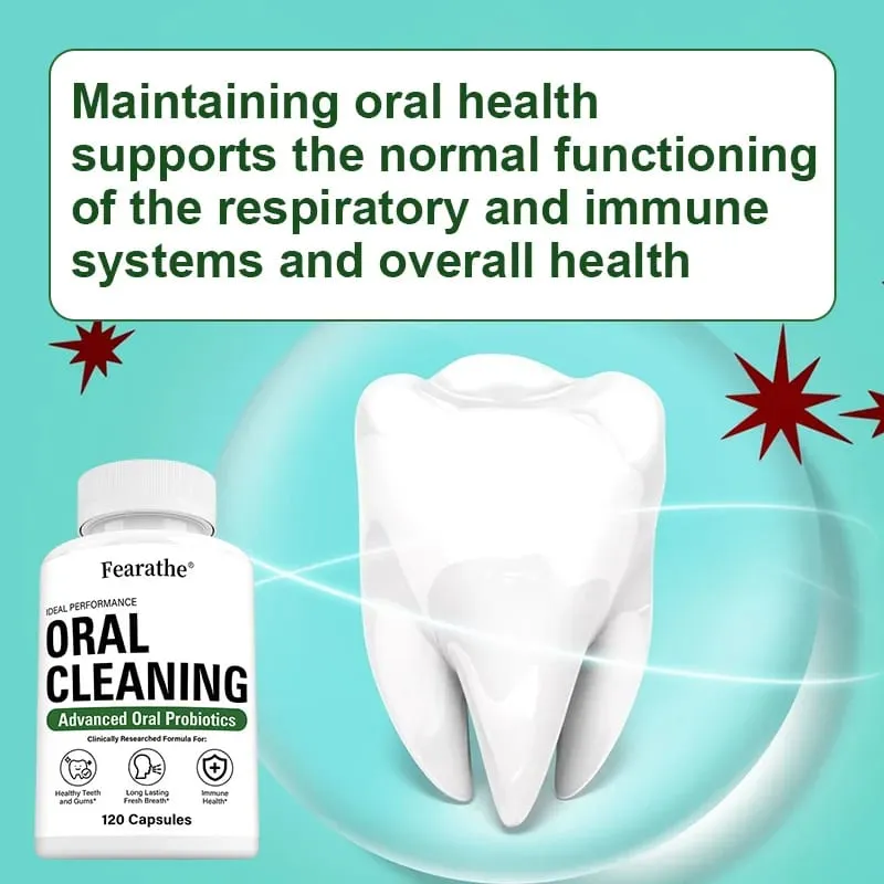 Oral Probiotics - Oral Cleaning Prevent Tooth Decay for Bad Breath Support Teeth and Gum Health Immune Health — image 1