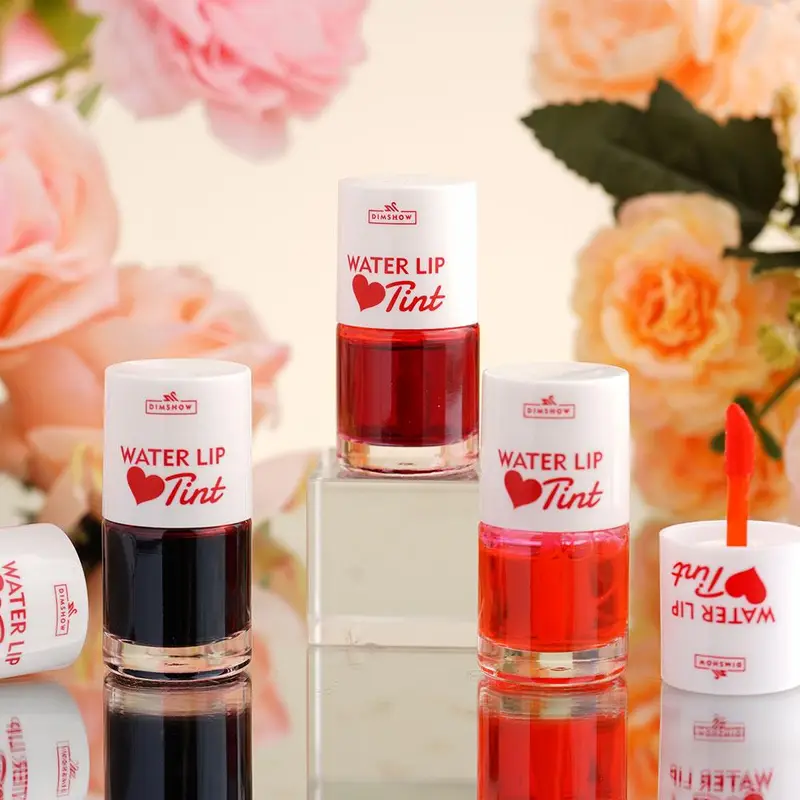 Lip Gloss Dyeing Liquid Lipstick and Blush Lip and Cheek Stain Liquid Blush & Lip Stain Non-sticky Lip Eye Cheek Makeup Cosmetic — image 1