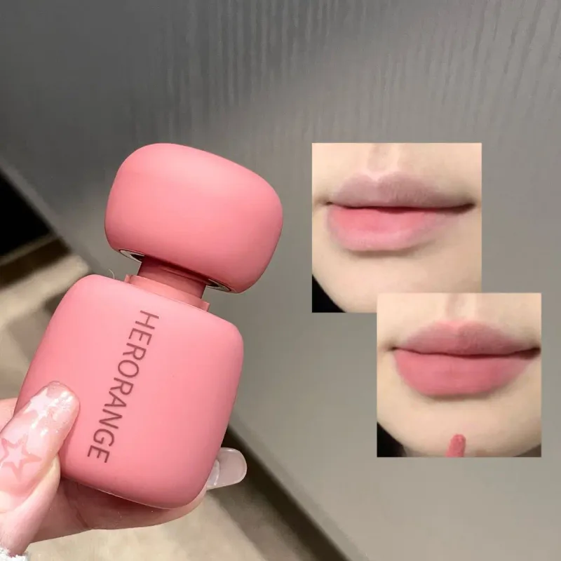 Herorange Velvet Matte Lip Mud Rich Pigment Non Transfer Long Lasting Smooth Non Dry Brighten Skin Daily Use — image 4