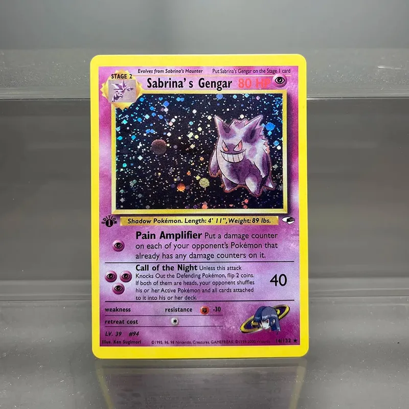 Foil PKM Single Cards Pikachu Charizard EX Bubble Mew Game Rare Collection Cards PTCG Rainbow Proxy Cards — image 13