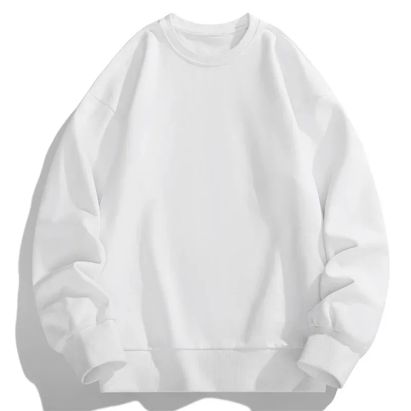 Sweat-shirt à manches longues pour hommes, sweat-shirt fin, couleur unie, décontracté, sport, Fitness, streetwear, printemps-automne, 2026