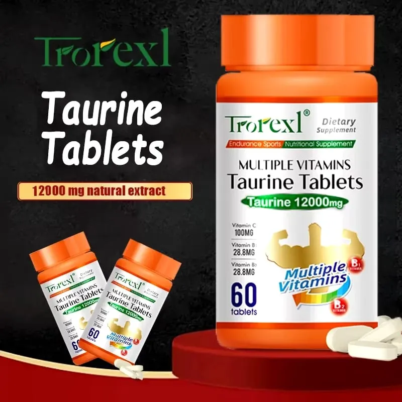 Multiple Vitamins Taurine Tablets for Energy boost fatigue relief and enhance physical strength — image 2