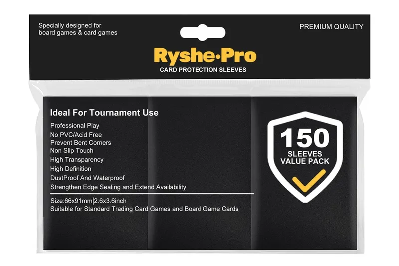 100pcs 2.5 "x 3.5" Premium Trading Card แขน 66x91 มม.ขนาดมาตรฐานกระดานการ์ดเกมสำหรับ MTG Magic Gathering Lorcana การ์ดเกม — image 20