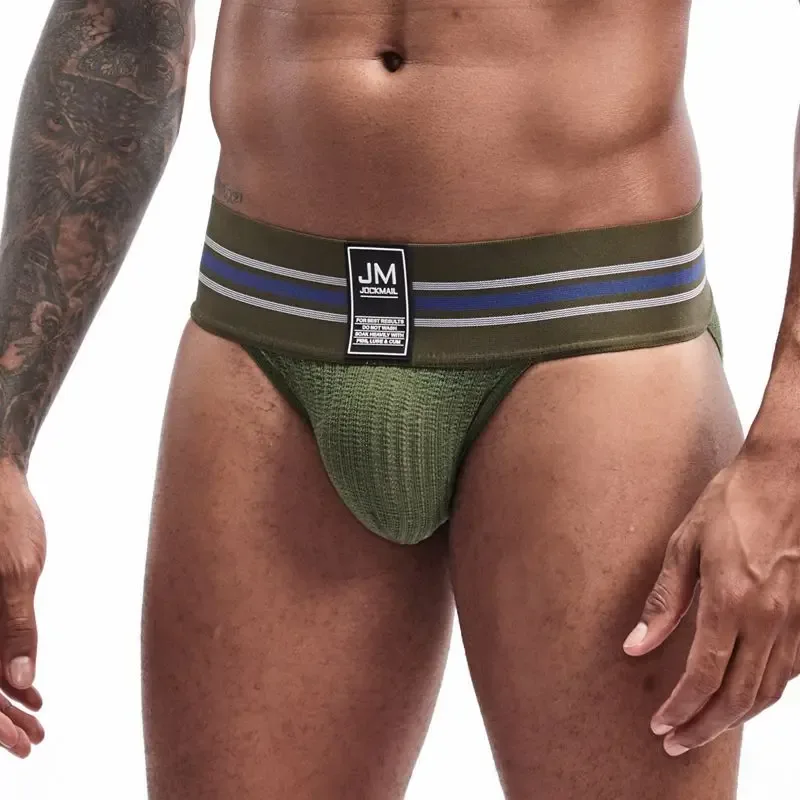 JOCKMAILcuecas De Algodao Masculina Super Wide Waist, Tide High Fork Briefs, High Elasticity Fitness Breathable Men Underground — image 11