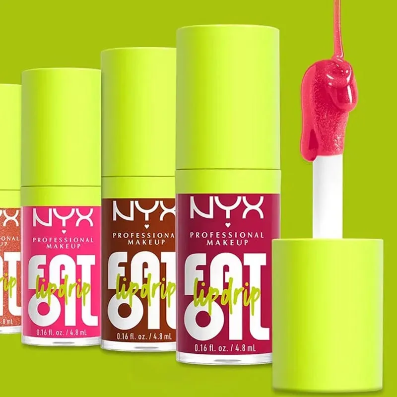 NYX Fat Oil Lip Drip Lip Gloss Deeply Moisturizes Lips Mirror-Like NonSticky Sexy Lip Gloss Glaze Korean Fashion Lipstick Makeup — image 3
