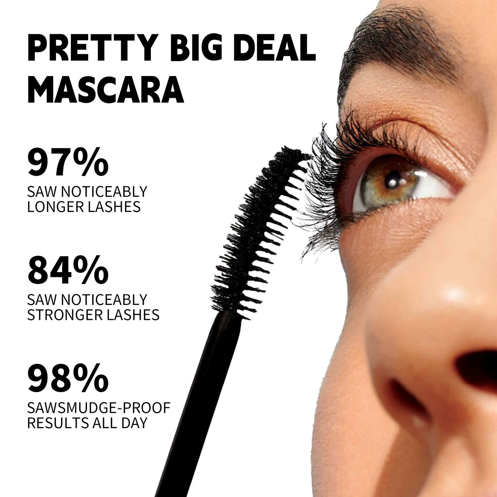 Colored Mascara Eyelashes Blue Pink Green Colorful Waterproof Mascara Charming Long Lasting Curling Mascara Eye Christmas Makeup — image 4