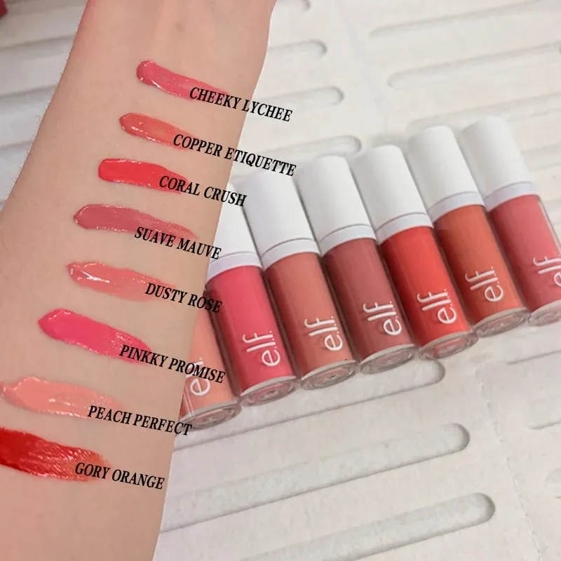 Elf Liquid BlushBlush Balm with Color Moist Texture No-makeup Makeup Look Sheer Natural Lip Balm Primer Moisturizing Essence — image 4