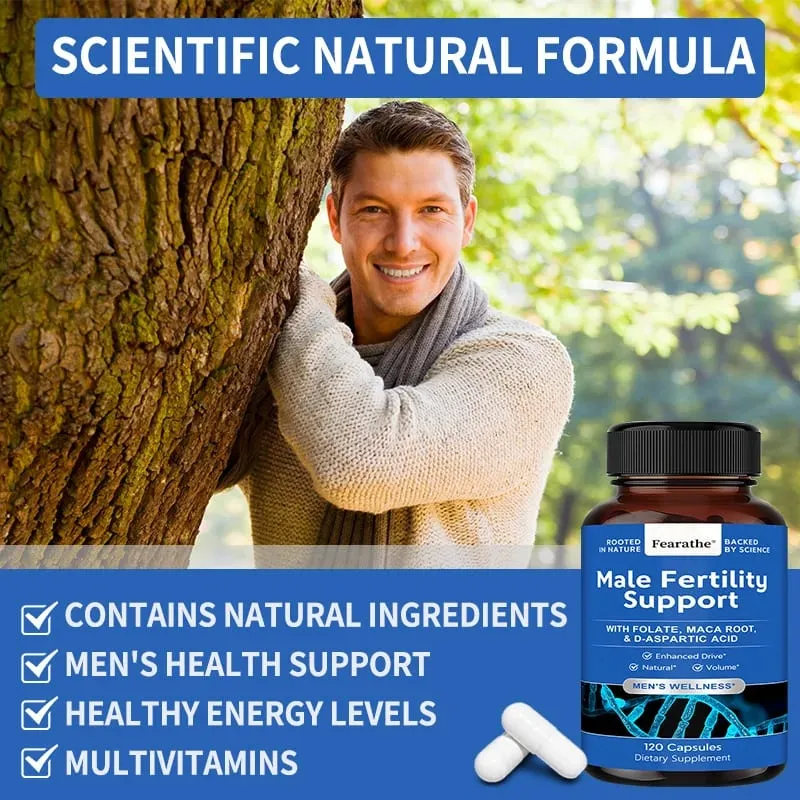 Preconception Male Fertility Supplement - Helps with Energy Levels Strength Vitamins and Minerals — image 5