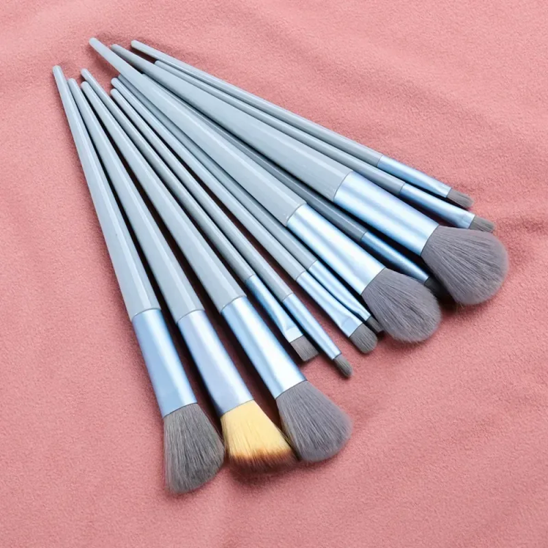 13 Pcs Makeup Brushes Set Eye Shadow Foundation Women Cosmetic Powder Blush Blending Beauty Make Up Tools For Beginner Hotting — image 9