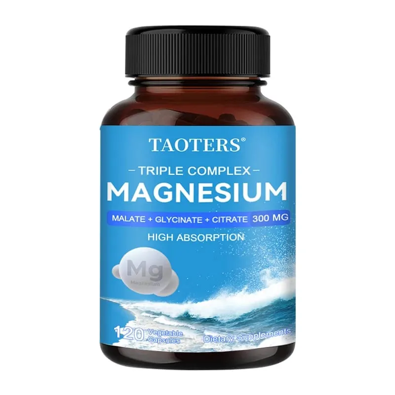 Magnesium Malate + Glycine + Magnesium Citrate 300 Mg - Supports Heart Health and Muscle Function; Improves Energy Mood — image 9