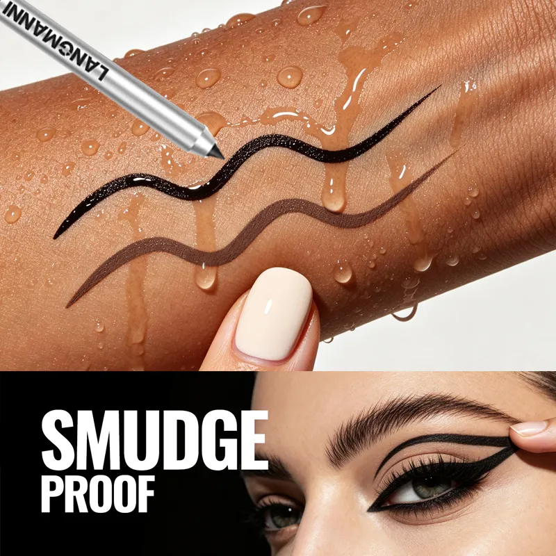 Matita gel per eyeliner brillante perlescente, impermeabile e resistente al sudore, a lunga durata, liscia e facile da colorare, trucco per gli occhi delle donne — image 2