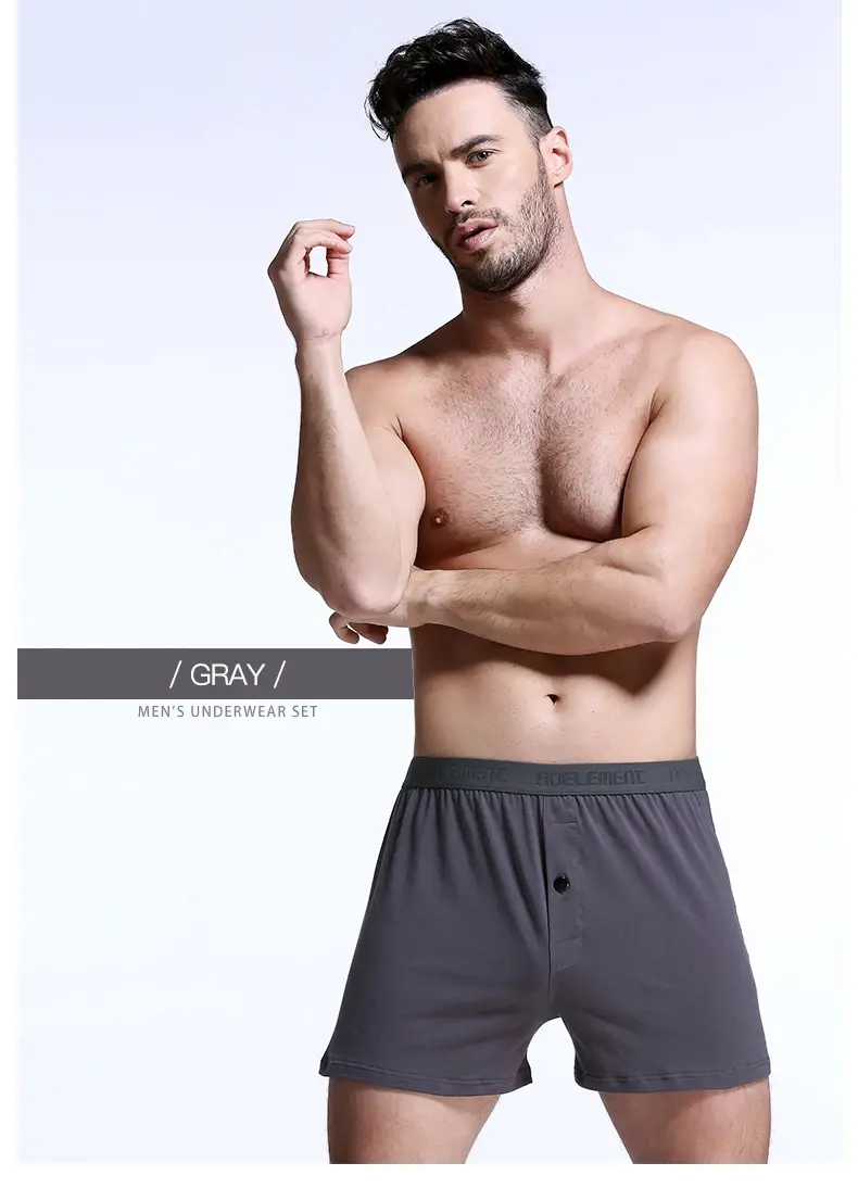 3Pcs Men's Underwear Loose Home Shorts Summer Boxer Briefs Thin Cotton Arrow Pants Large Size Four Corners Home — image 9