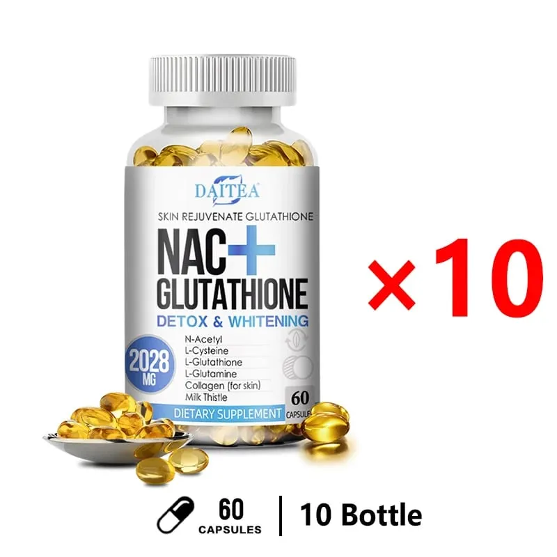 NAC-kiegészítő L-glutation intracelluláris antioxidáns komplex – elősegíti a tisztító méregtelenítést és helyreállítást Csökkenti a liposzómát