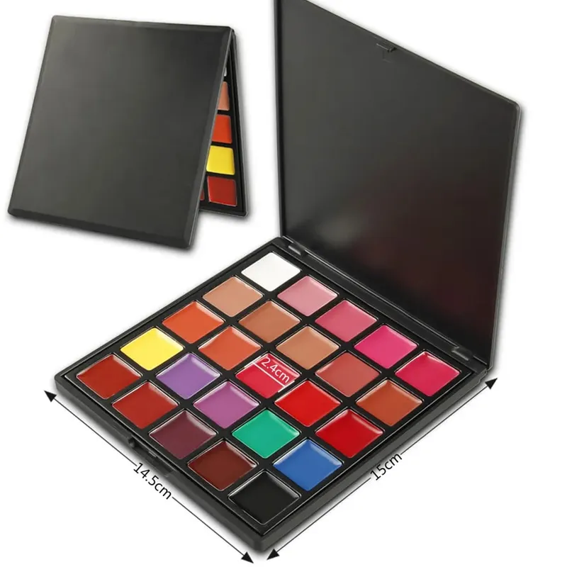 25 Colors Lipstick Palette Premium Palette Multi Color Superposition Effect Stylish Makeup Kit for Women Girls Elegant — image 5