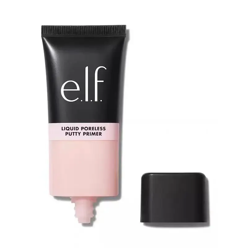 elfe. Crème d'apprêt à mastic liquide sans noyau, Texture, Base de maquillage pour le visage, minimisation des pores, contrôle du sébum, cosmétiques pour la peau impeccable