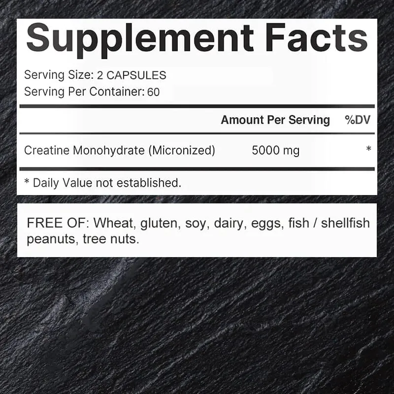 Creatine Monohydrate - Improves Athletic Performance Strength Endurance and Muscle Building — image 3
