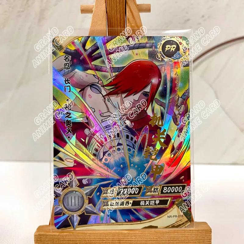 Kayou Genuine Anime Naruto Card PR Full Series No.01-38 Single Card Rare Card Collection Game Naruto Uzumaki Children's Toy Gift