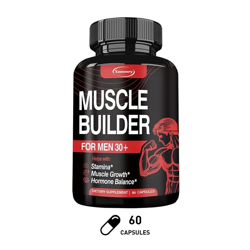 Muscle Builder for Men 30+ - Boosts Muscle Strength and Endurance Supports Hormone Balance — image 10