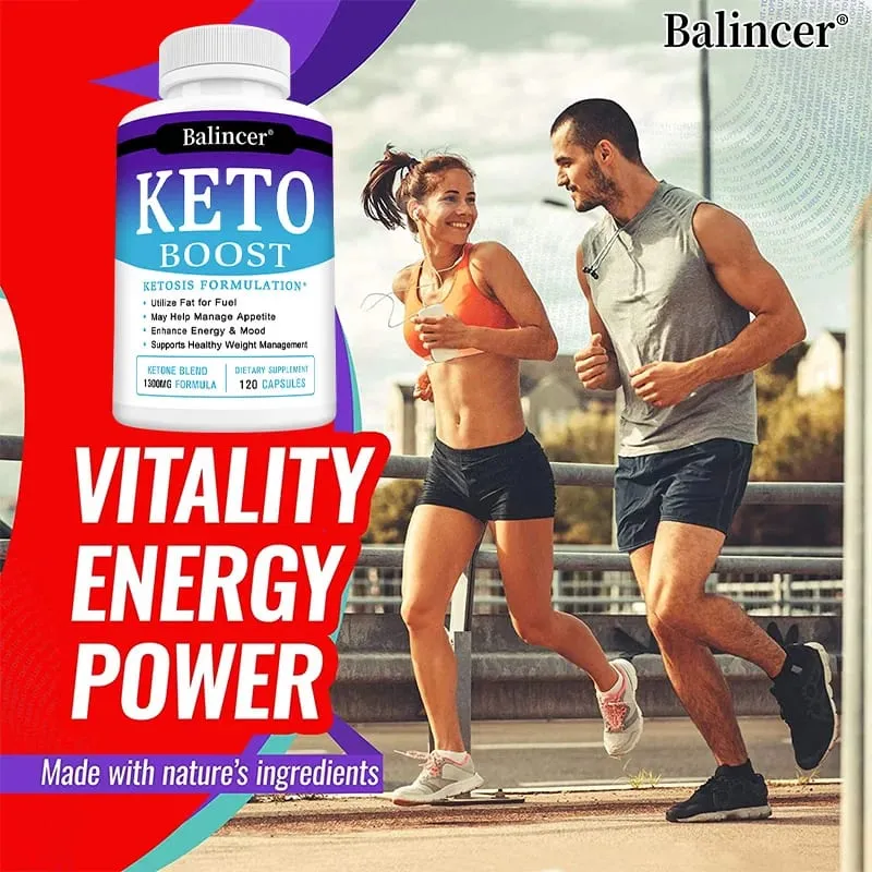 Weight Loss Organic Keto Detox Capsules Flat Belly Deep Cleansing Provides Energy Fat Burning Appetite Suppressant Supplements — image 6