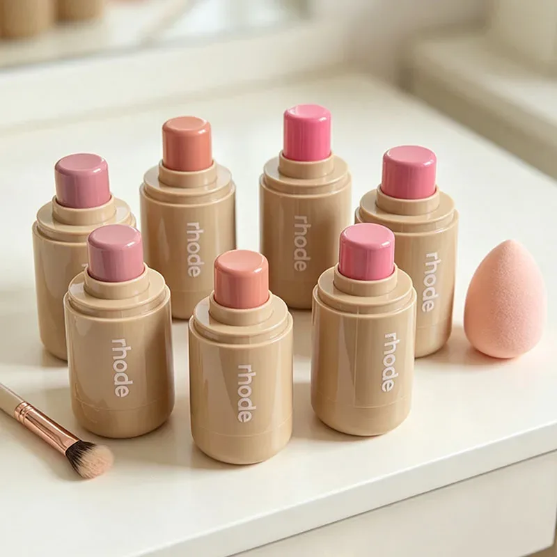 Latest Makeup 3D Face Contouring Pocket Bronze Contour Stick Easy To Push Away Soft Fog Matte Powder Blusher Stick Cosmetics — image 6