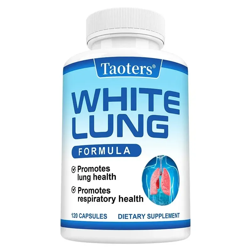 White Lung - with Quercetin Bromelain Vitamin D K Lung Cleansing and Detoxification Supports Lung and Respiratory Health — image 9