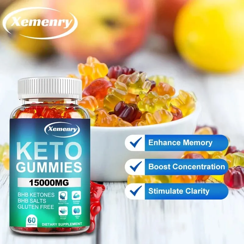 Keto Gummies - Burn Fat Weight Management Speed Up Metabolism Digestive Health Appetite Control — image 4