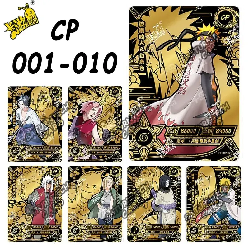 Naruto Card Set Full Series SE BP NR CR PR GP CP SP MR PR SLR OR AR UR ZR Cards Sasuke Anime Collection Card Toy Gift — image 10