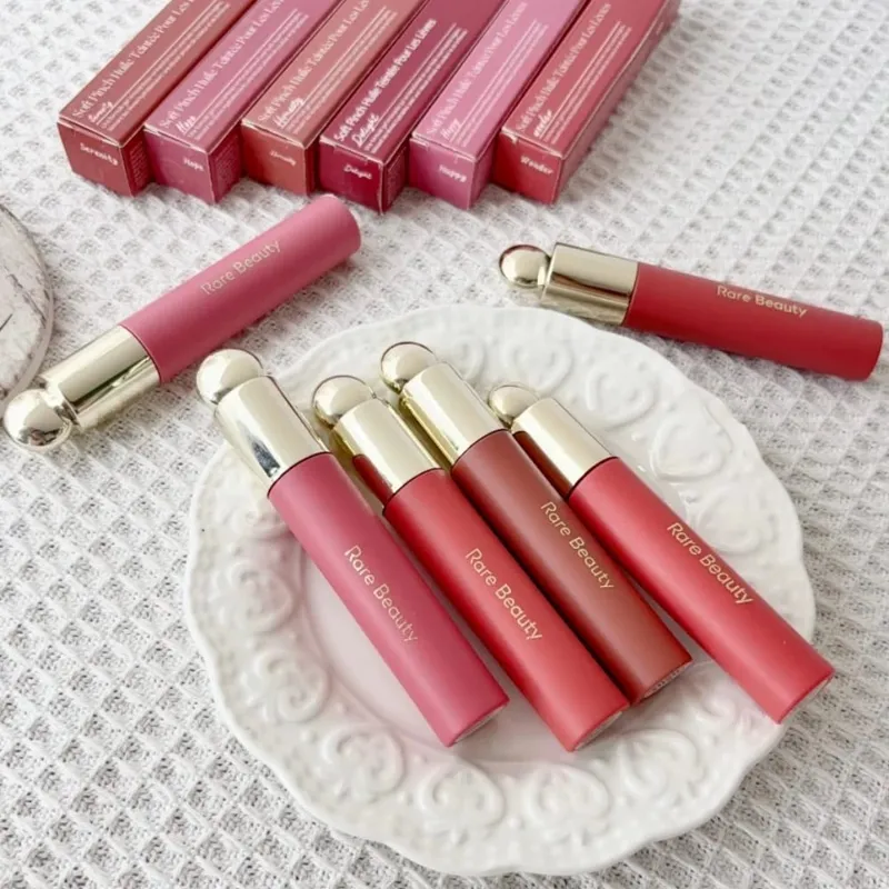 Rare Beauty Matte Lip Gloss Waterproof Non-Stick Cup Lip Glaze Smudge Proof Not Fade Delight Hope Happy Wonder Liquid Lipstick — image 2