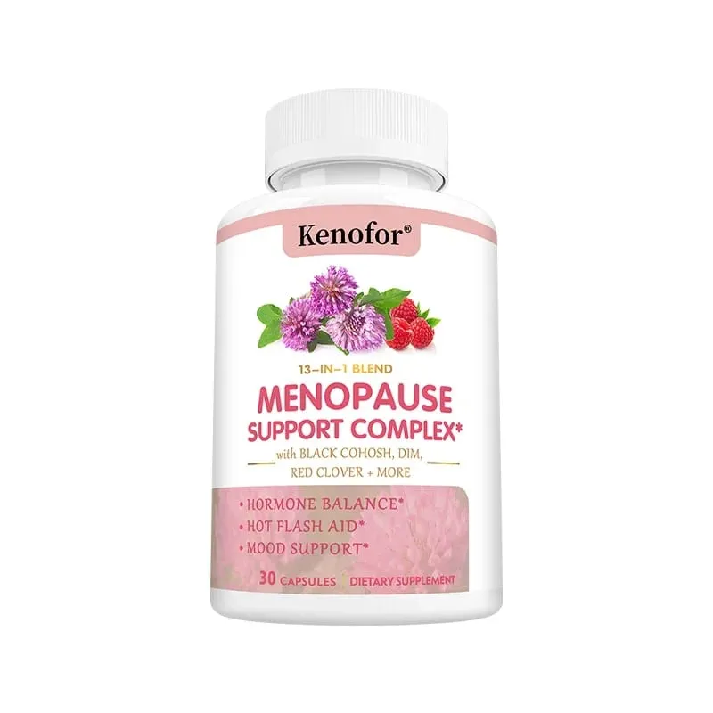 Kenofor Women's Menopause Supplement Capsules Improves Mood Supports Weight Management Boosts Metabolism Antioxidant — image 8
