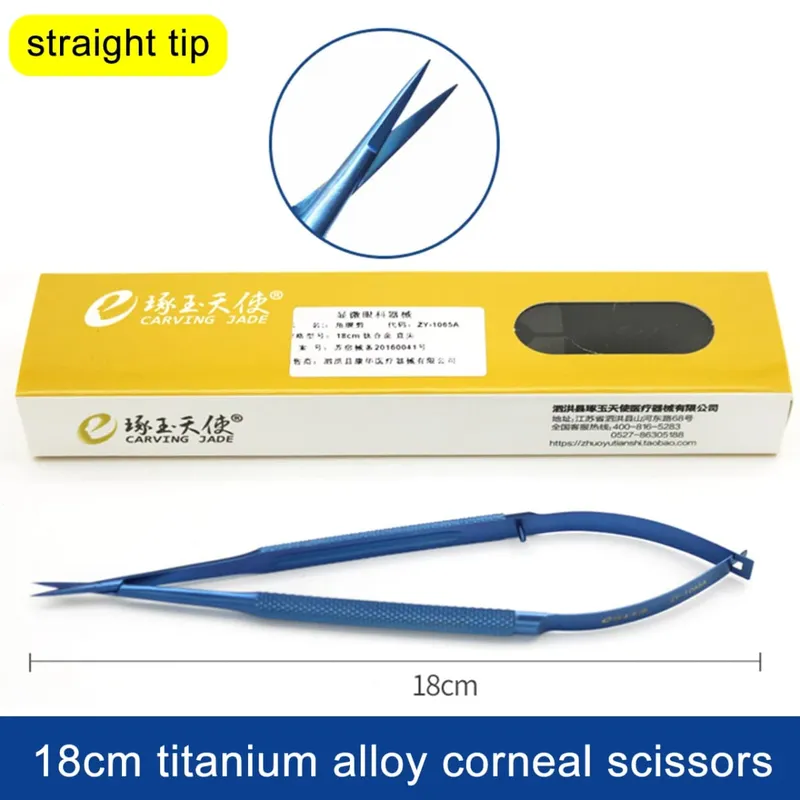 Ophthalmic surgery corneal scissors cosmetic surgical tools surgical medical micro scissors