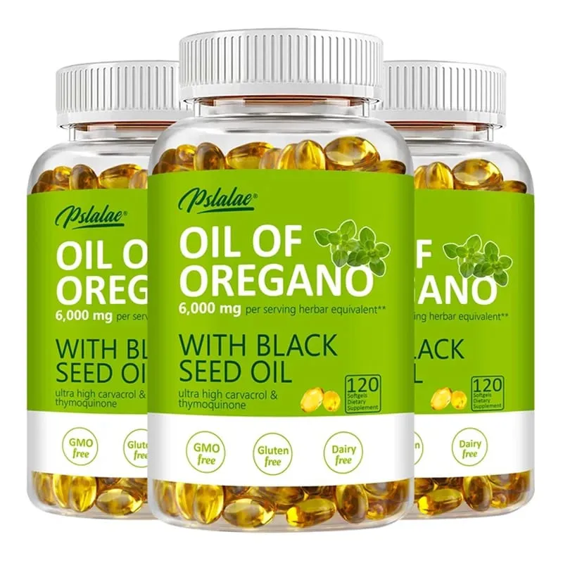 Oregano Oil - Immune and Antioxidant Support Supplement To Help Sustain Overall Well-Being Healthy Intestinal Flora — image 2