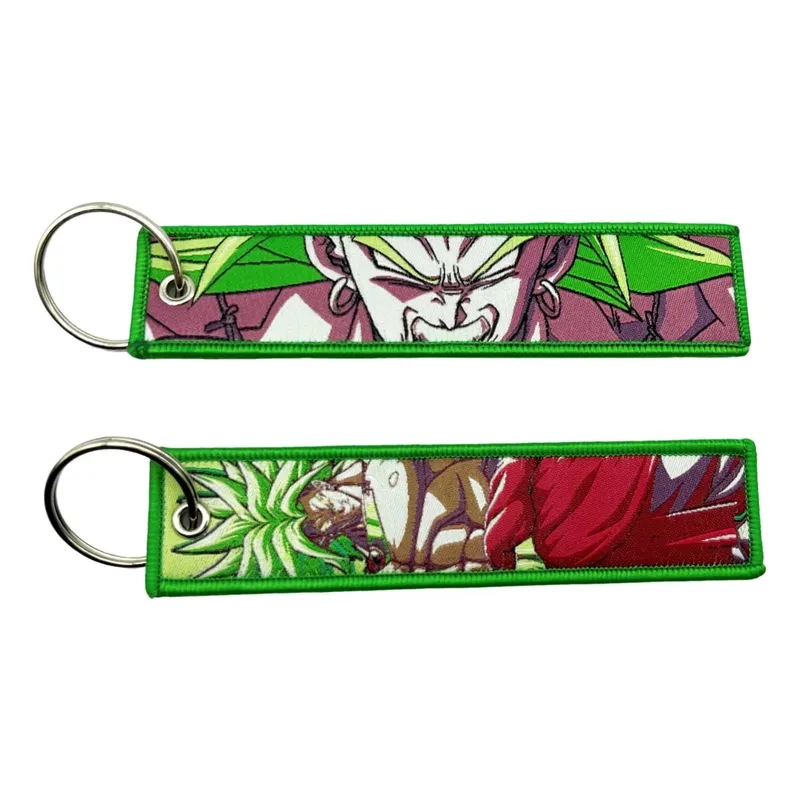 Dragon Ball Embroidery Cool Keychain Lanyard Anime Manga Series Badge Holder USB Pendant Portable Key Lanyard Accessories — image 3
