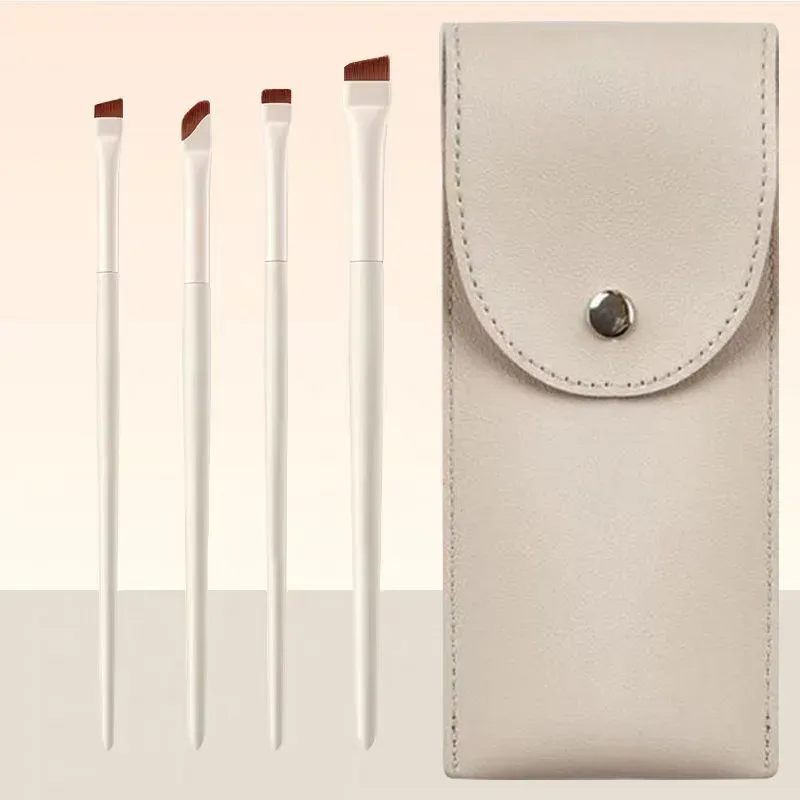 Eye Makeup Brush Set for Beginners Professional Makeup Brush Under-Eye Detail Cosmetic Brushes Kit Eyebrow Crease Shader