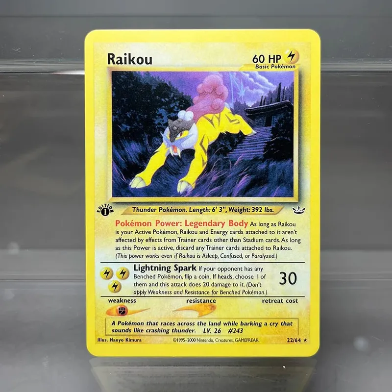 PKM Foil Cards Houndour Celebi Houndoom 1st Edition 1996 Single Cards Game Collection Cards PTCG Proxy Cards — image 37
