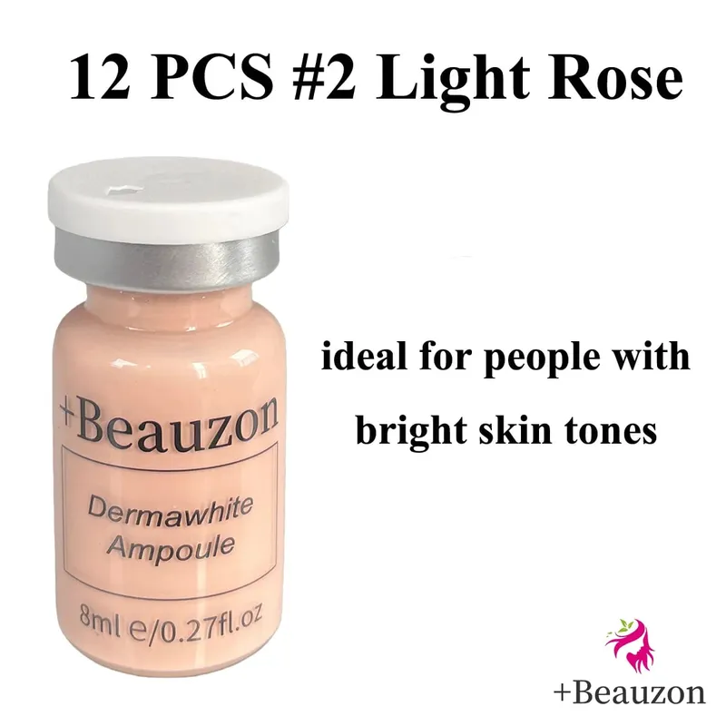 8ml BB Cream Asid Hyaluronik Serum Cahaya Muka Ampul Pati Peptida Alas Pelembap Penjagaan Peremajaan Kulit Beauzon — image 18