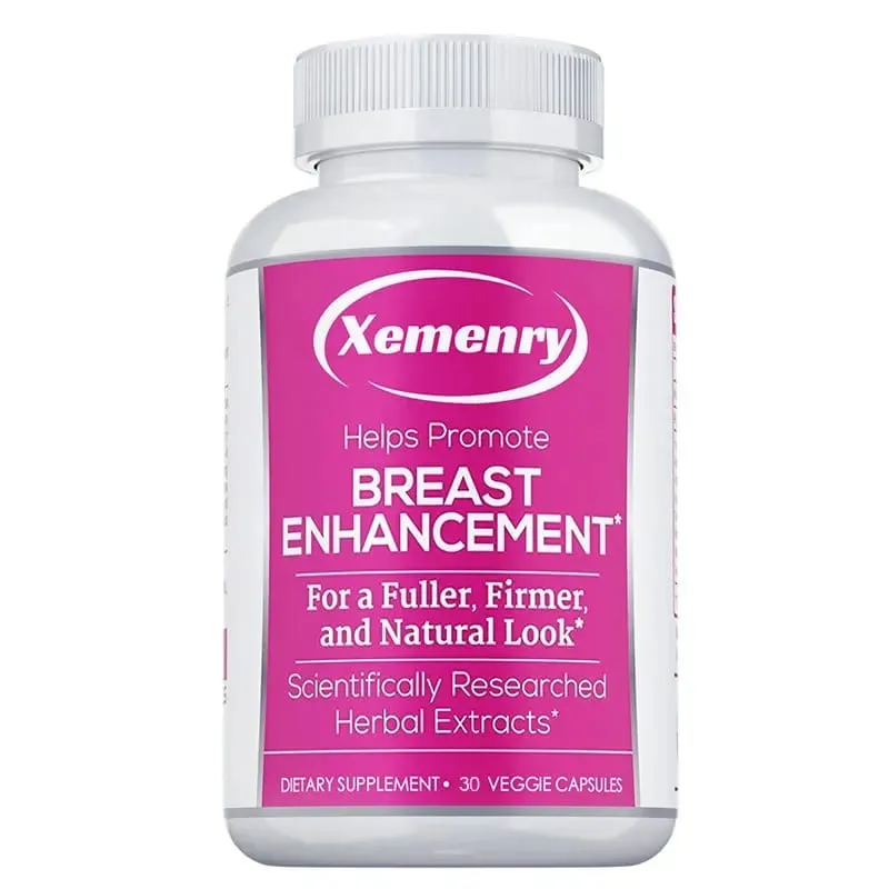 Breast Enhancement Capsules - Supports Balanced Estrogen Metabolism Enlarges Breasts Improves Skin Regulates Mood Non-GMO Ve — image 9