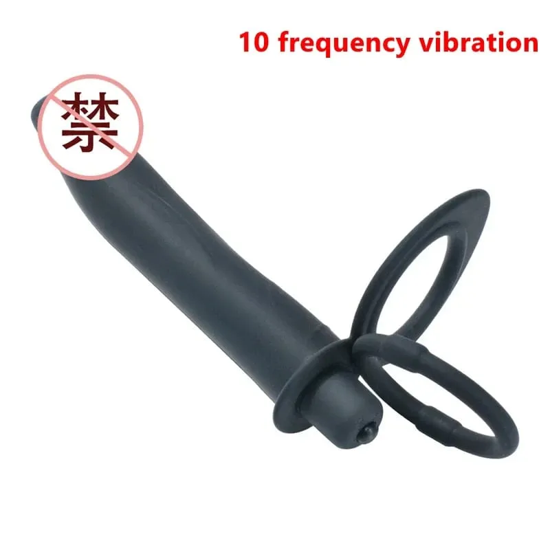 Sex Shop Double Penetration Anal Plug Dildo Big Butt Plug Vibrator For Men Strap On Penis Vagina Plug Adult Sex Toys For Couples