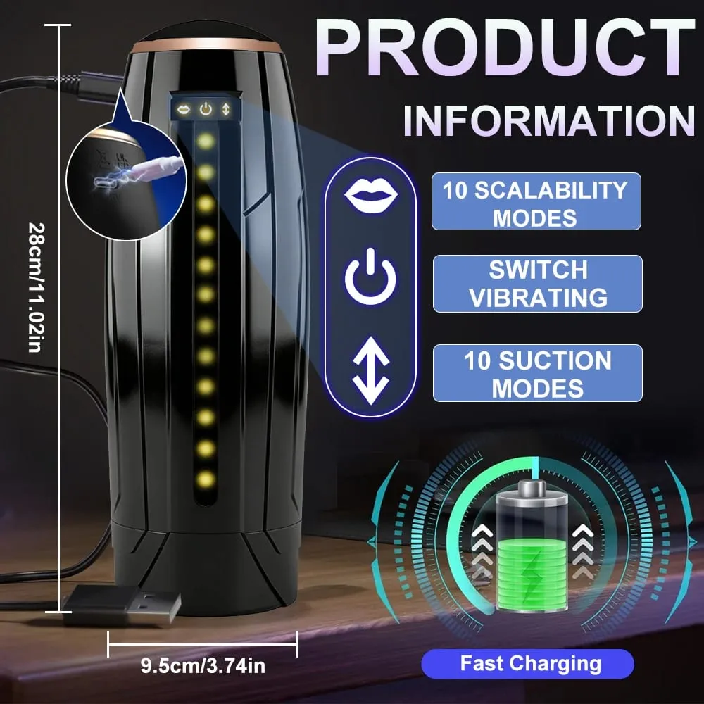Automatische Männliche Masturbator Tasse Vibrierende Teleskop Saugen Tasche Pussy Blowjob Masturbation Sex Spielzeug Für Männer Lieferungen Für Erwachsene