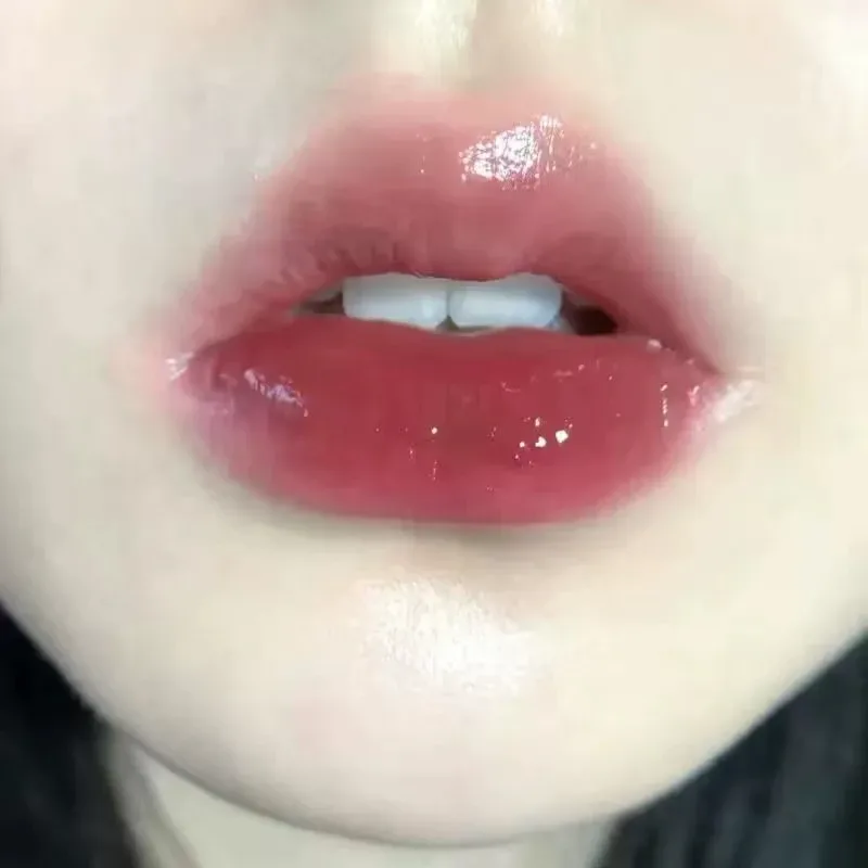 Silver Tube Five-color Clear Water Gloss Lip Gloss Moisturizing Mirror Crystal Jelly Lip Glaze Watery Texture Lip Tint Makeup — image 8