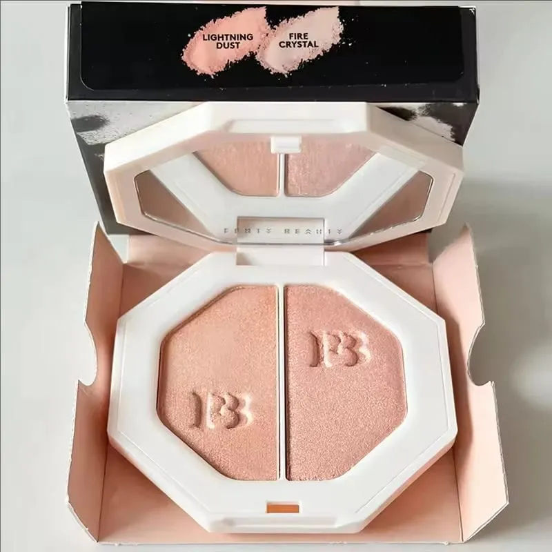 Hot Fenty Beauty Lip Gloss Lipstick Water Gloss Highlight Mirror Lasting FUSSY HEAT RIRI Sparkling Charming Moisturize Lip Care — image 19