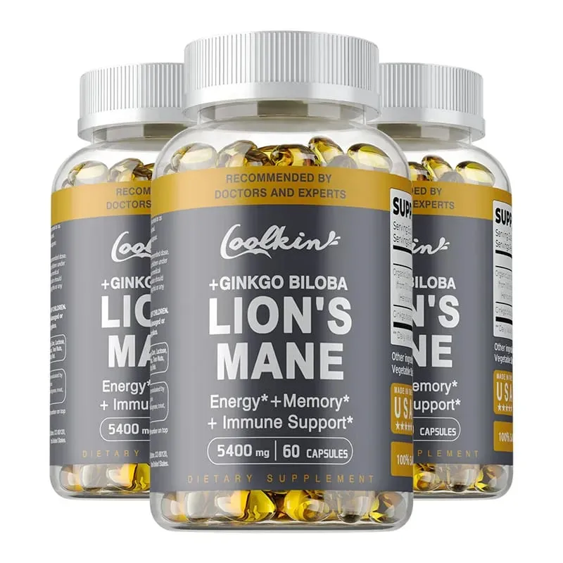 Lion's Mane Mushroom Capsules - Supports Brain Health Improves Mental Clarity and Enhances Memory and Concentration — image 11