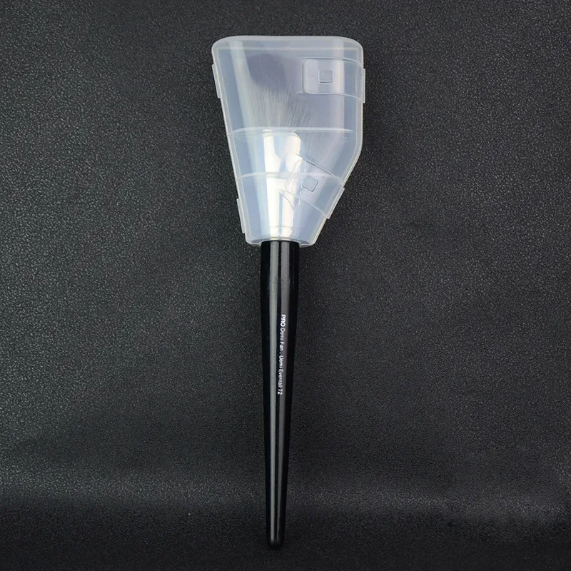 1 piece Pro Demi Fan Makeup brushes Face powder contour #72 Make up brush Bronzer Sculpting wood handle — image 6