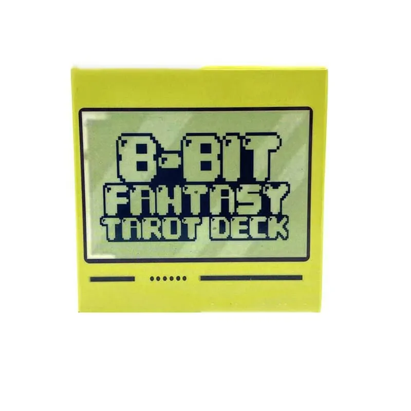 1Box 8 Bit Fantasy Tarot Deck Card Prophecy Divination Family Party Board Fortune Telling Game Beginners Tarot Cards Board Game — image 5