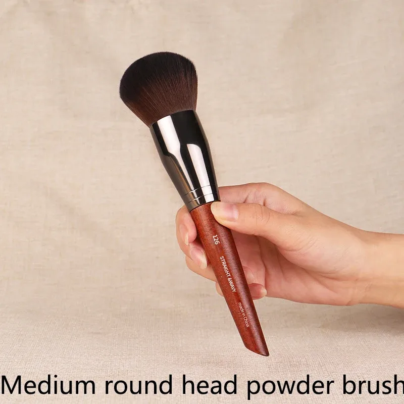 Professional Soft Makeup Brush Makeup Tools Liquid Foundation Concealer Make Up Brush Wood Handle Brushes Beauty Tool Wholesale — image 13