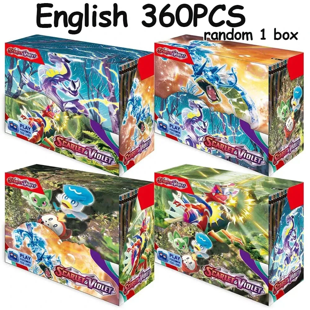 ★Newest 324Pcs Pokemon Cards Sun & Moon XY Evolutions Pokemon Booster Box Collectible Tradiner Card Game toy for children! — image 1
