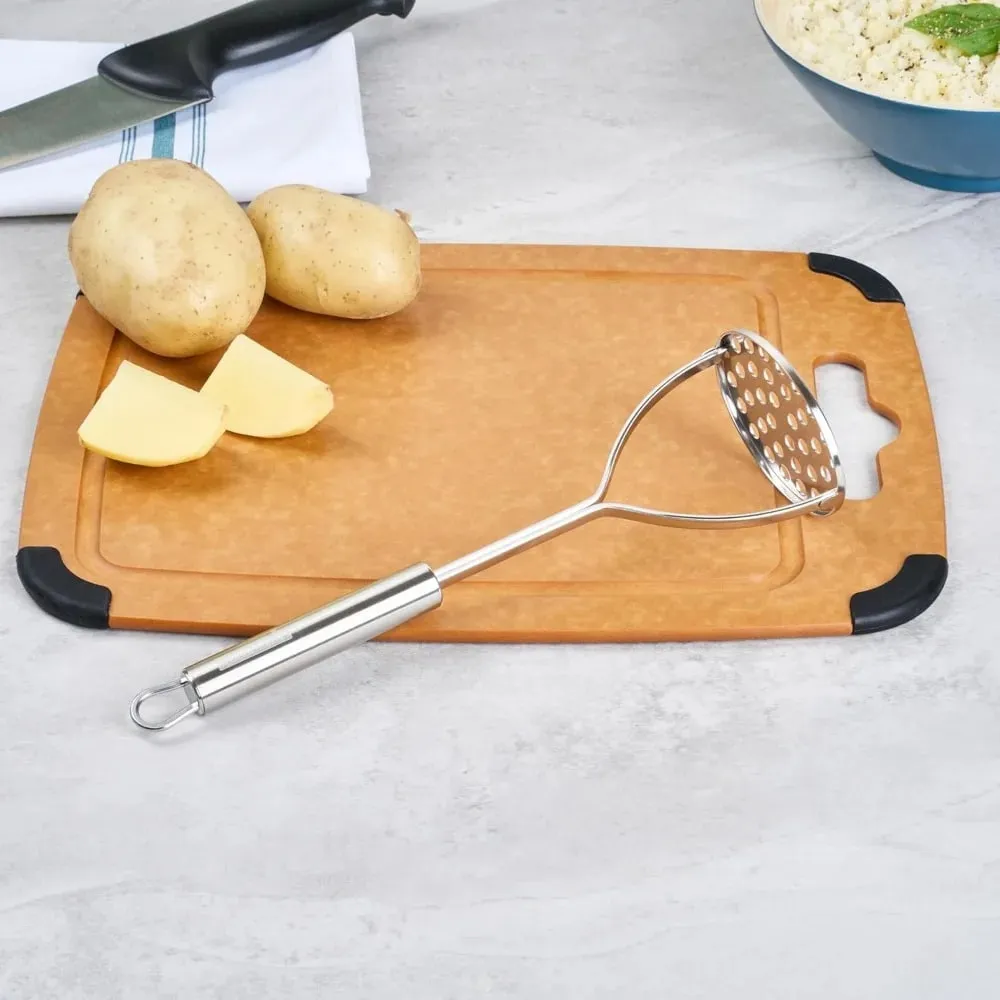Stainless Steel Potato Mashing Machine Fruit Crushing Machine Creative Mud Press Manual Mashing Machine Kitchen Small Tool