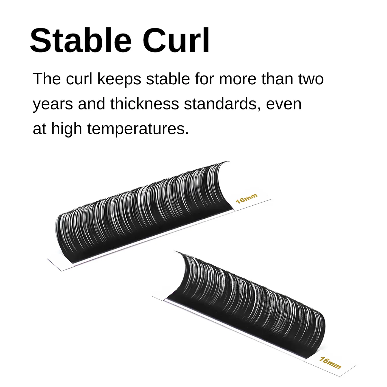 12 Rows/Tray False Eyelashes J B Curl 6-20mm Eyelash Extensions Matte Black Lashes Makeup Tool — image 5