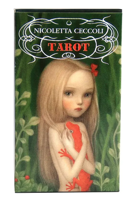 Tarot Oracle Card Mysterious Divination Comics Tarot Card Female Girl Card Game Board Game English Playing Cards with PDF Guide — image 14