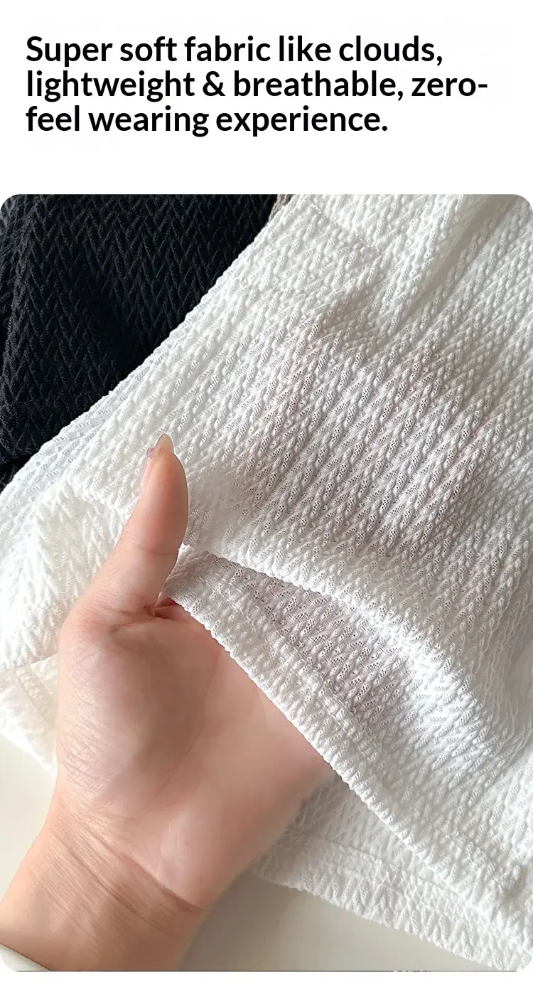 Celana Pendek Boxer Jacquard Sutra Es Pria Baru, Longgar dan Bernapas, Ukuran Besar, Potongan Persegi, Pakaian Dalam Pria Sederhana Kasual Rumah