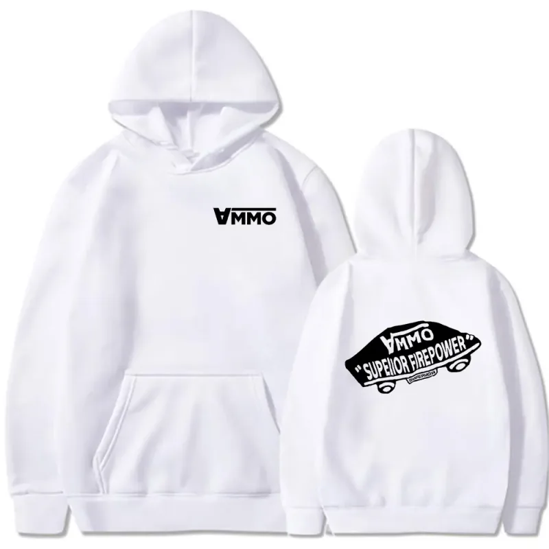 Sweat-shirt à capuche imprimé Double face pour hommes et femmes, vêtement à la mode, surdimensionné, à manches longues, frères d'armes — image 2